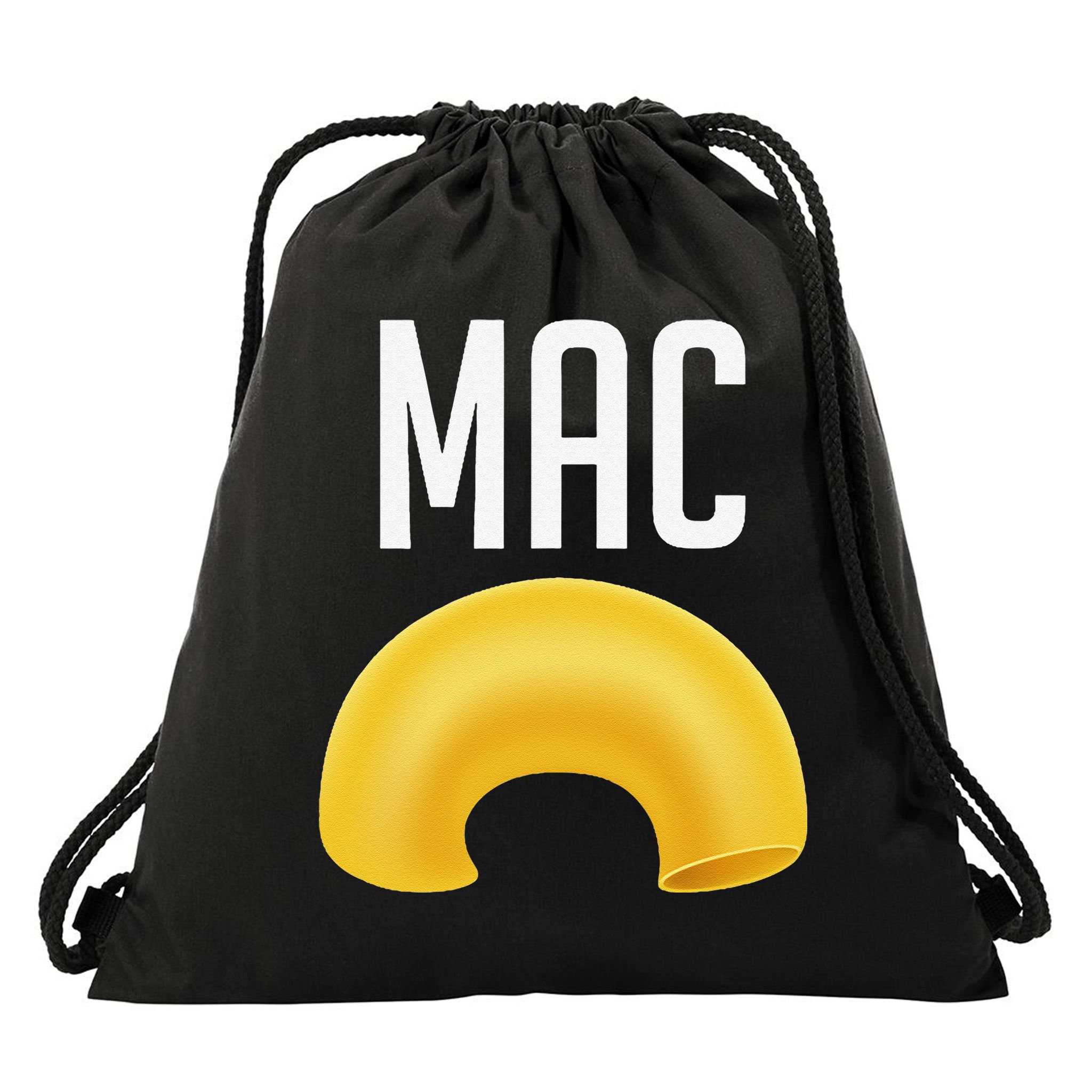 Funny Matching Macaroni And Cheese Halloween Costume Gift Drawstring Bag
