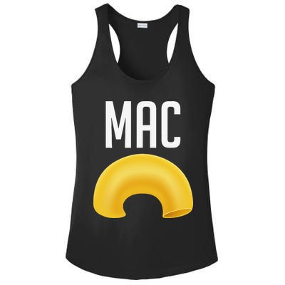Funny Matching Macaroni And Cheese Halloween Costume Gift Ladies PosiCharge Competitor Racerback Tank