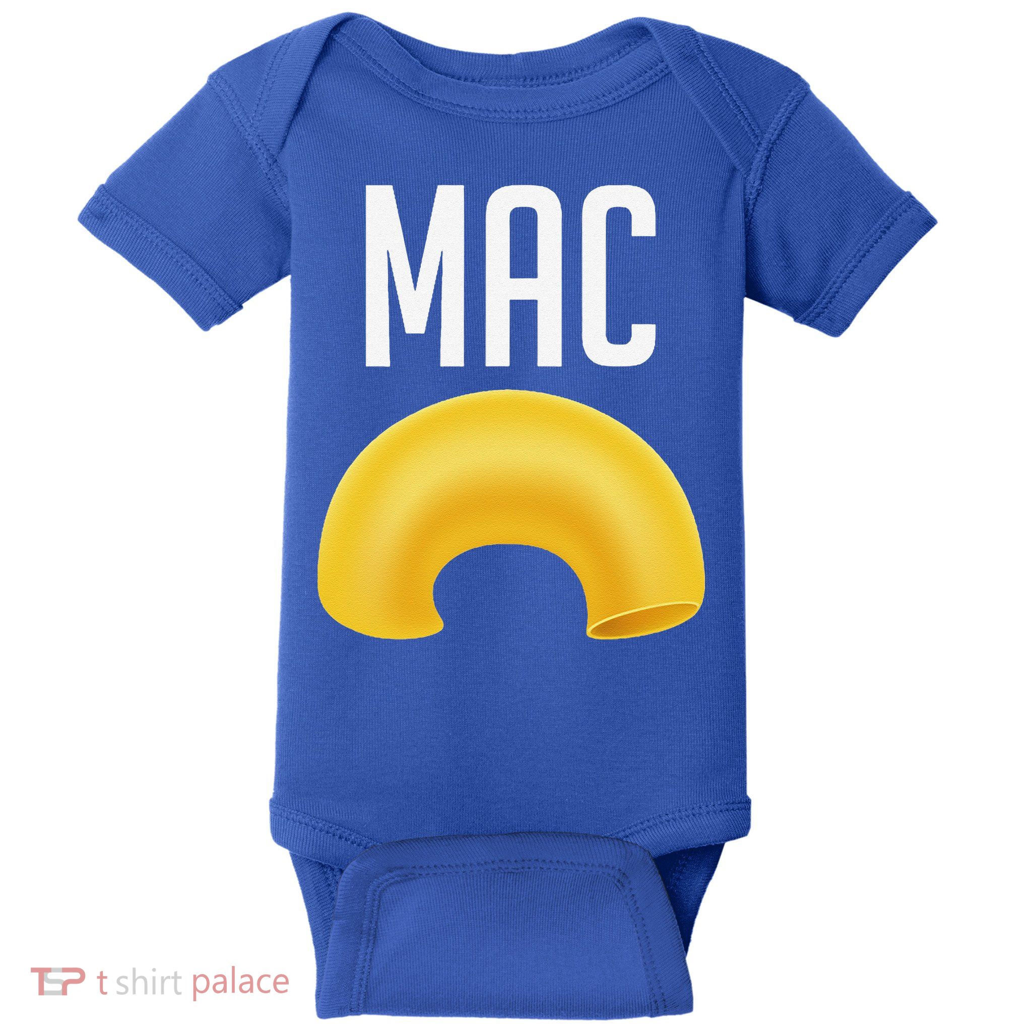 Funny Matching Macaroni And Cheese Halloween Costume Gift Baby Bodysuit