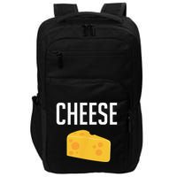 Funny Matching Macaroni And Cheese Halloween Costume Impact Tech Backpack