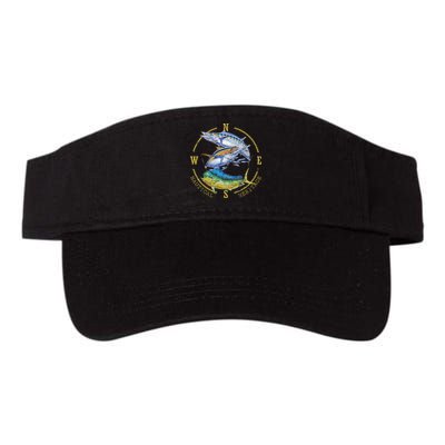 Fish Mahi Mahi Tuna Kingfish Nautical Heritage Fishing Gift Visor
