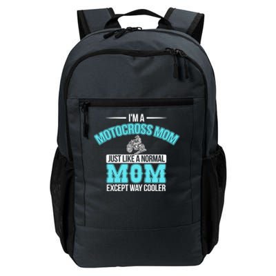 Funny Motocross Mom Gift Dirt Bike Racing Braap Mama Daily Commute Backpack