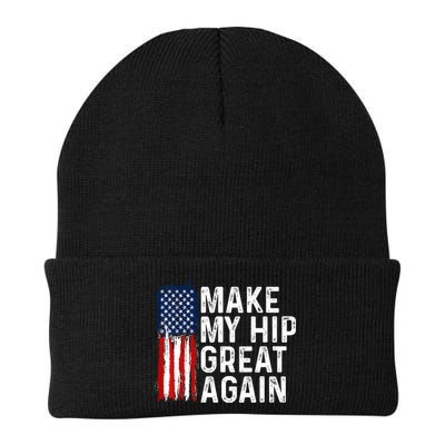 Funny Make My Hip Great Again Broken Hip Surgery Recovery Beanie