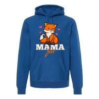 Foxes Mama Mom Gift Premium Hoodie