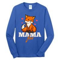 Foxes Mama Mom Gift Tall Long Sleeve T-Shirt