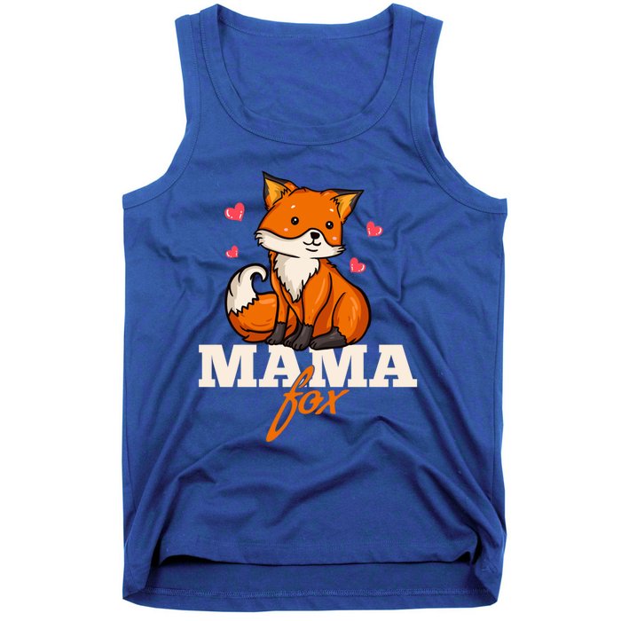 Foxes Mama Mom Gift Tank Top