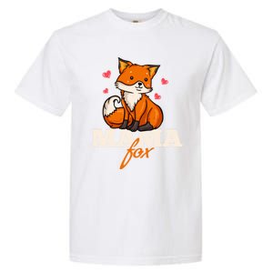 Foxes Mama Mom Gift Garment-Dyed Heavyweight T-Shirt