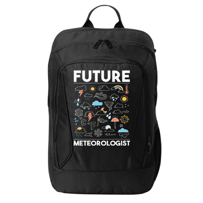 Future Meteorologist  Meteorology Weather Forecast Clouds City Backpack