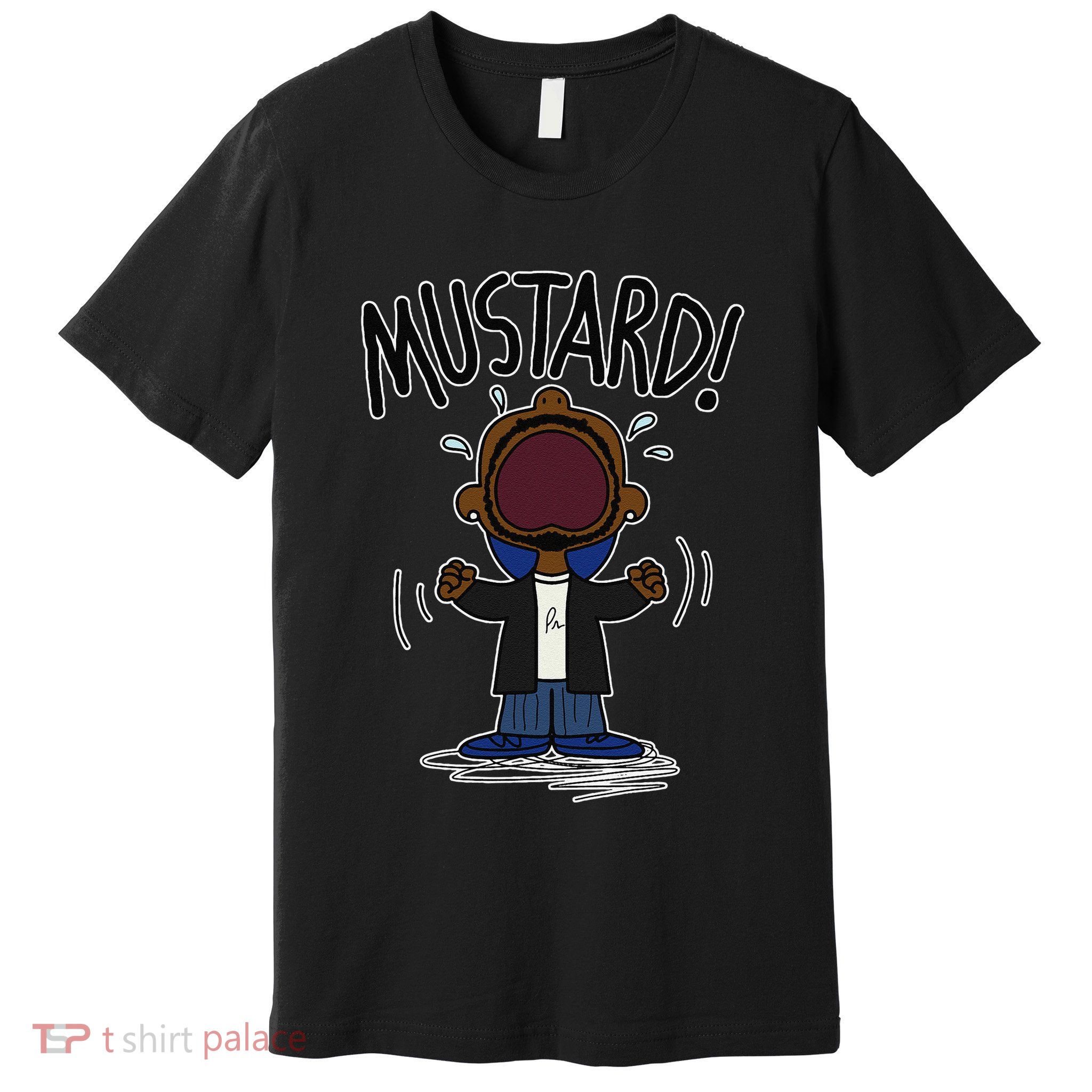 Funny Mustard Meme Lamar Tv Off Parody Humor Inappropriate Premium T-Shirt