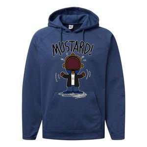 Funny Mustard Meme Lamar Tv Off Parody Humor Inappropriate Performance Fleece Hoodie