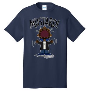 Funny Mustard Meme Lamar Tv Off Parody Humor Inappropriate Tall T-Shirt