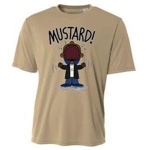 Funny Mustard Meme Lamar Tv Off Parody Humor Inappropriate Cooling Performance Crew T-Shirt