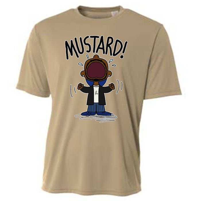 Funny Mustard Meme Lamar Tv Off Parody Humor Inappropriate Cooling Performance Crew T-Shirt