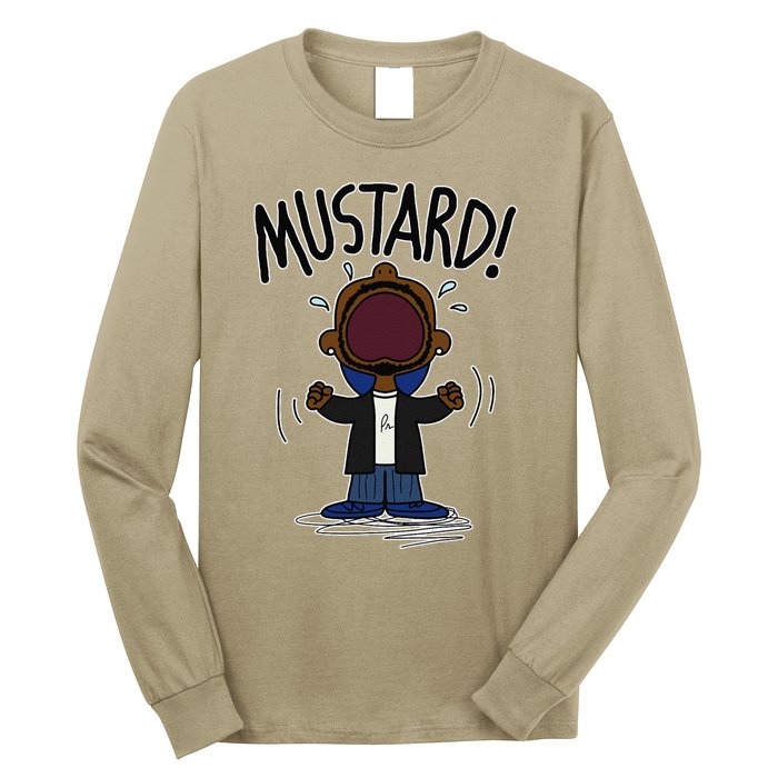 Funny Mustard Meme Lamar Tv Off Parody Humor Inappropriate Long Sleeve Shirt