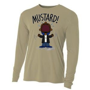 Funny Mustard Meme Lamar Tv Off Parody Humor Inappropriate Cooling Performance Long Sleeve Crew