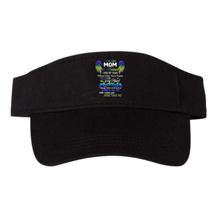 For My Mom In Heaven I Hide My Tears When I Say Your Name Visor