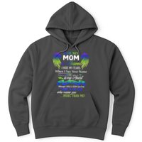 For My Mom In Heaven I Hide My Tears When I Say Your Name Hoodie