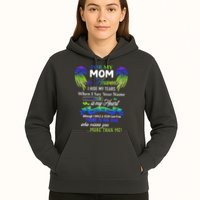 For My Mom In Heaven I Hide My Tears When I Say Your Name Hoodie