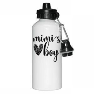 Funny Matching Mimi For Grandma Whit Mother's Day Aluminum Water Bottle