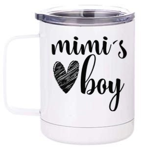 Funny Matching Mimi For Grandma Whit Mother's Day 12 oz Stainless Steel Tumbler Cup