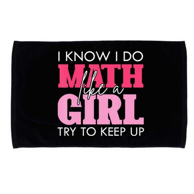 funny Mathematician  Math Nerd Calculus Microfiber Hand Towel