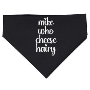 Funny Meme Mike Who Cheese Hairy Sarcastic Humour Joke USA-Made Doggie Bandana