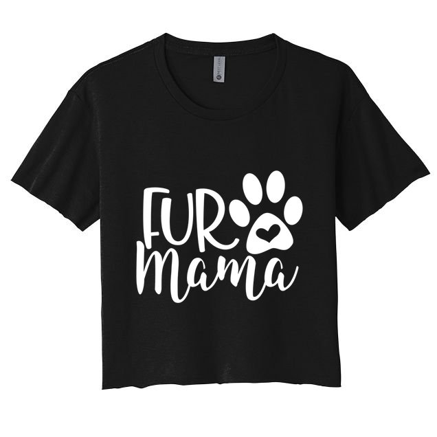 Fur Mama Meaningful Gift Crop Top