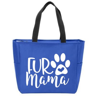 Fur Mama Meaningful Gift Zip Tote Bag
