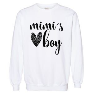 Funny Matching Mimi for Grandma White Mother's Day Garment-Dyed Sweatshirt