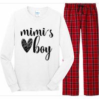 Funny Matching Mimi for Grandma White Mother's Day Long Sleeve Pajama Set