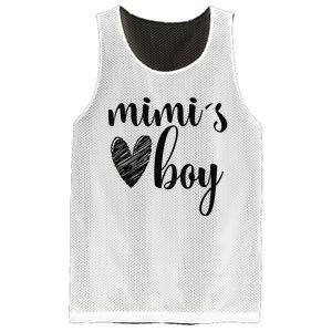 Funny Matching Mimi for Grandma White Mother's Day Mesh Reversible Basketball Jersey Tank