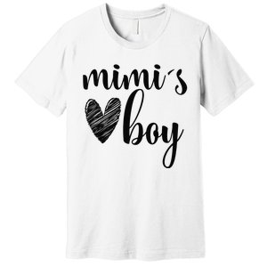 Funny Matching Mimi for Grandma White Mother's Day Premium T-Shirt