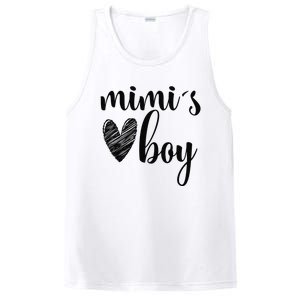 Funny Matching Mimi for Grandma White Mother's Day PosiCharge Competitor Tank