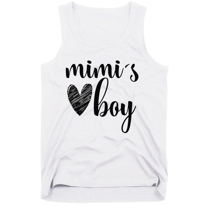 Funny Matching Mimi for Grandma White Mother's Day Tank Top