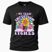 Funny Meme My Yeast Infection Itches Weird Humor Offensive Performance Shirt