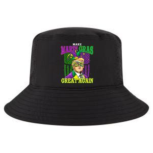 Funny Make Mardi Gras Great Again Funny Trump 2025 Usa Flag Cool Comfort Performance Bucket Hat