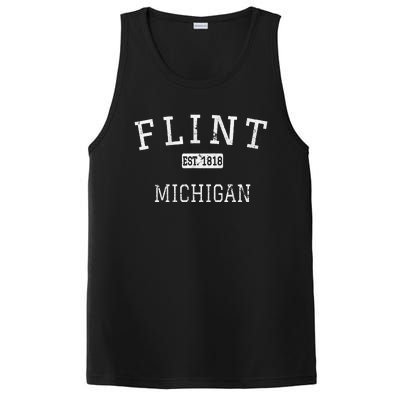 Flint Michigan Mi Vintage PosiCharge Competitor Tank