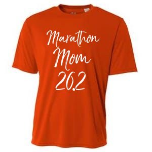 Funny Mother's Marathon Running Gift Marathon Mom 26 2 Gift Cooling Performance Crew T-Shirt