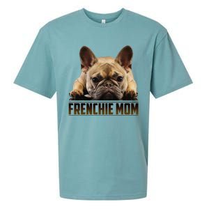 Frenchie Mom Mother's Day For French Bulldog Mom Sueded Cloud Jersey T-Shirt