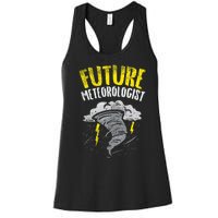 Future Meteorologist Meteorology Weatherman Women's Racerback Tank