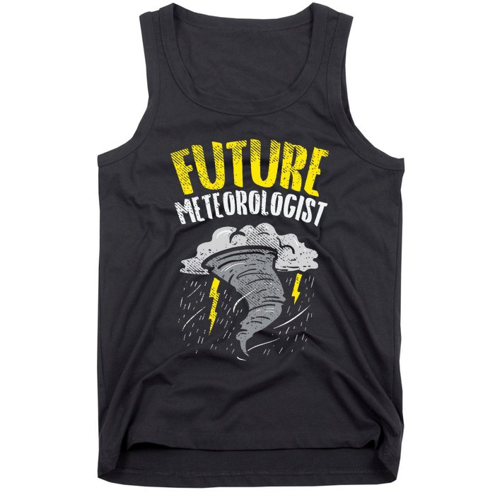 Future Meteorologist Meteorology Weatherman Tank Top