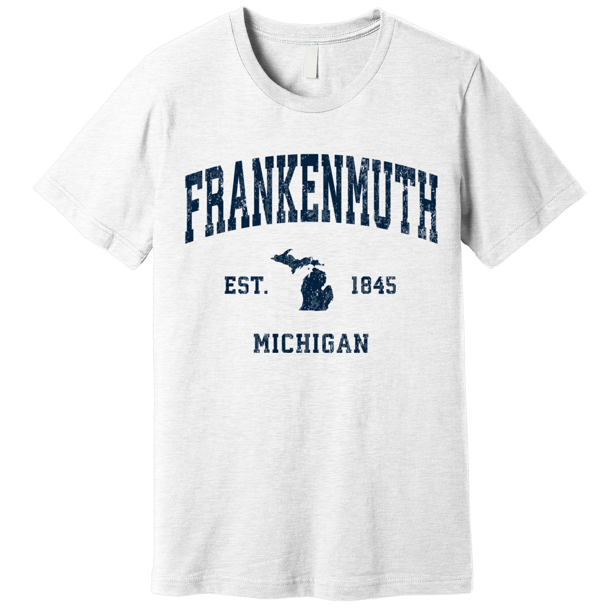 Frankenmuth Michigan Mi Vintage Athletic Premium T-Shirt