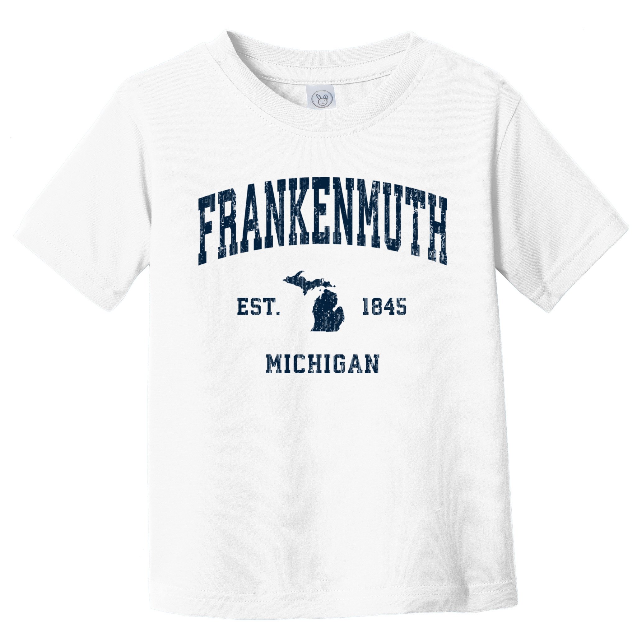 Frankenmuth Michigan Mi Vintage Athletic Toddler T-Shirt