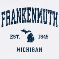 Frankenmuth Michigan Mi Vintage Athletic Toddler T-Shirt