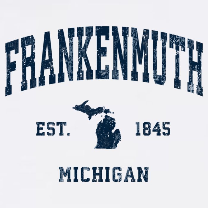 Frankenmuth Michigan Mi Vintage Athletic Toddler T-Shirt
