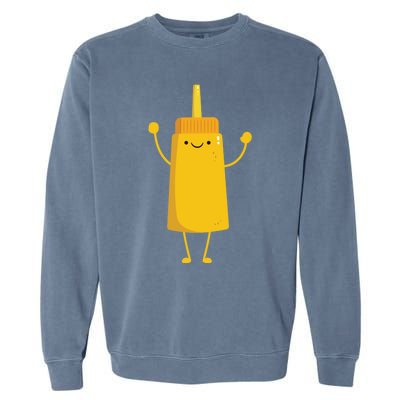 Funny Mustard Meaningful Gift National Mustard Day Happy Mustard Gift Garment-Dyed Sweatshirt