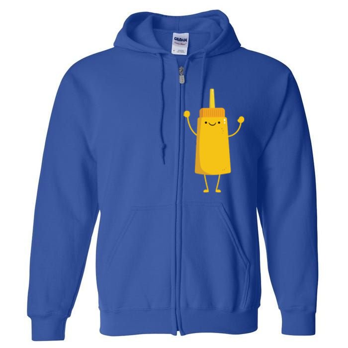 Funny Mustard Meaningful Gift National Mustard Day Happy Mustard Gift Full Zip Hoodie