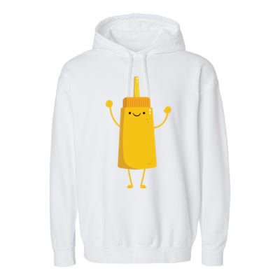 Funny Mustard Meaningful Gift National Mustard Day Happy Mustard Gift Garment-Dyed Fleece Hoodie