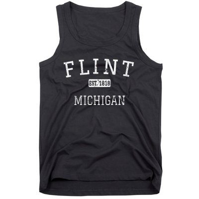 Flint Michigan MI Vintage Tank Top