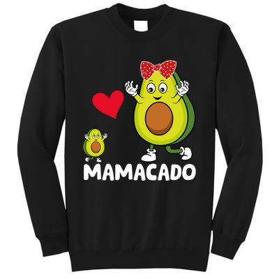 Funny Mama Mom Avocado Mamacado Mothers Day Sweatshirt